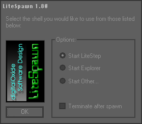 the only GUI you'll ever see in LiteSpawn